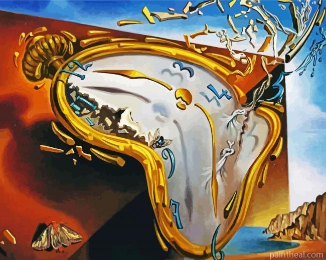 Melted Clocks Painting By Numbers Kits