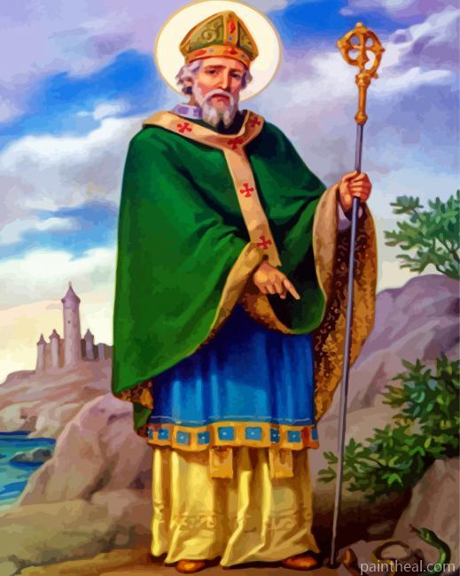 Saint Patrick Painting By Numbers Kits
