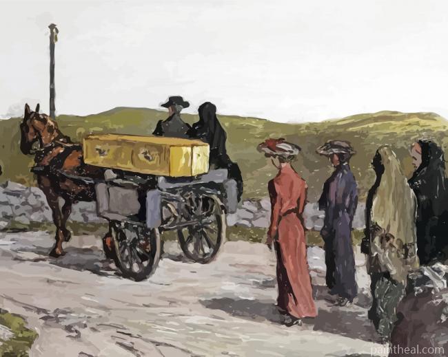 The Swinford Funeral By Jack Butler Yeats Painting By Numbers Kits