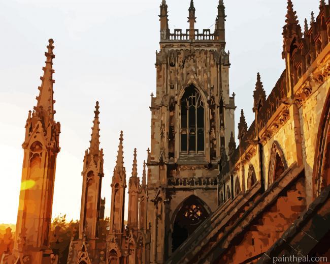 York Cathedral Monster Painting By Numbers Kits