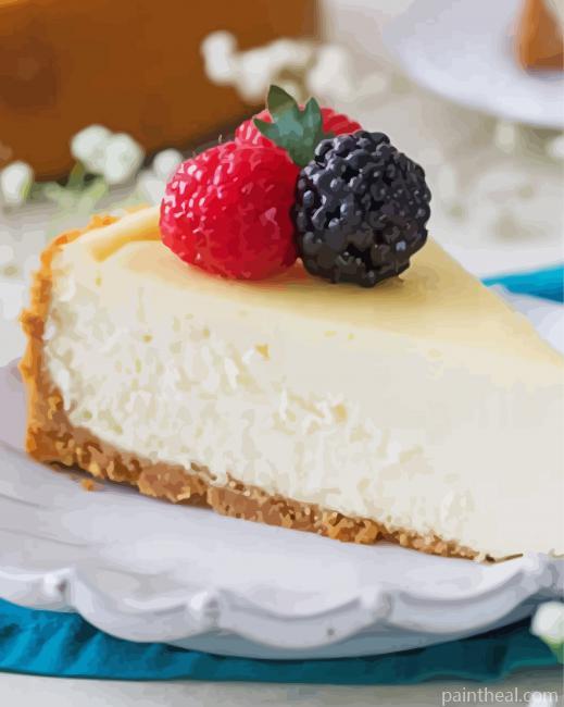 Cheesecake Painting By Numbers Kits