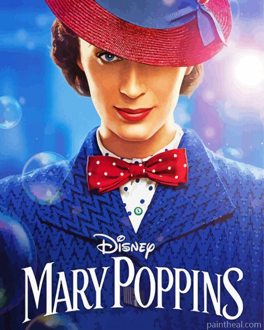 Disney Mary Poppins Painting By Numbers Kits