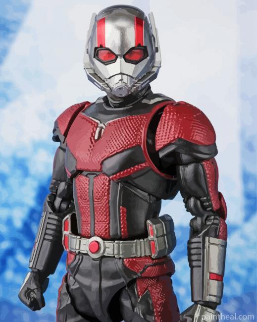 Aesthetic Ant-Man Painting By Numbers Kits