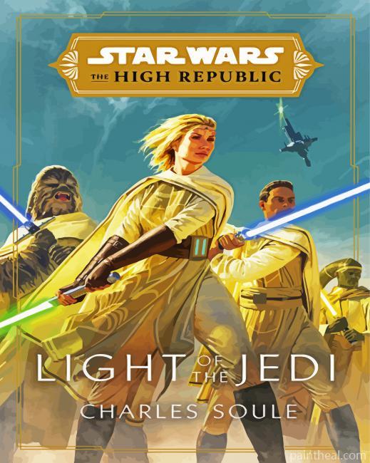 Star Wars The High Republic Poster Painting By Numbers Kits