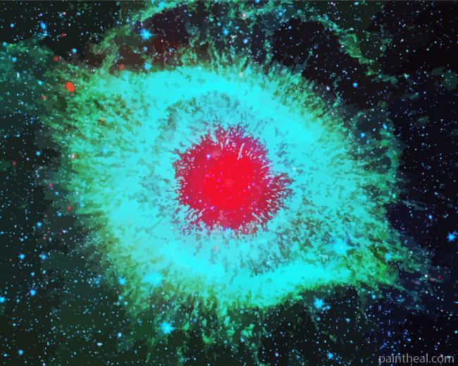 Helix Nebula Painting By Numbers Kits