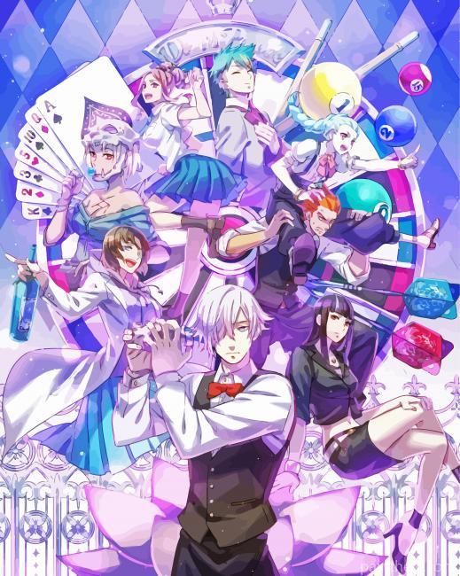 Death Parade Manga Anime Painting By Numbers Kits