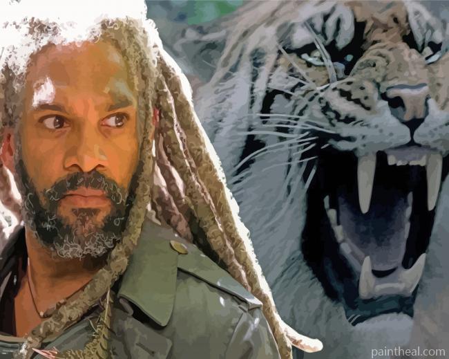 Aesthetic King Ezekiel And Shiva Painting By Numbers Kits