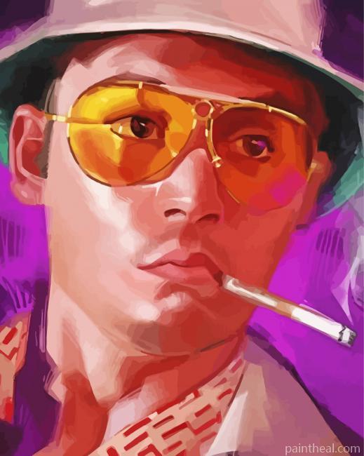 Las Vegas Fear And Loathing Painting By Numbers Kits