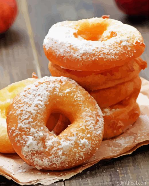 Tasty Beignet Painting By Numbers Kits
