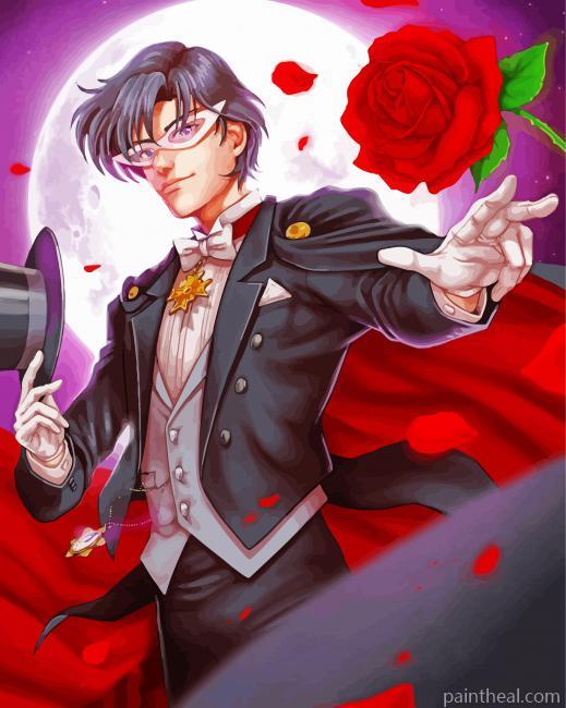 Tuxedo Mask Painting By Numbers Kits