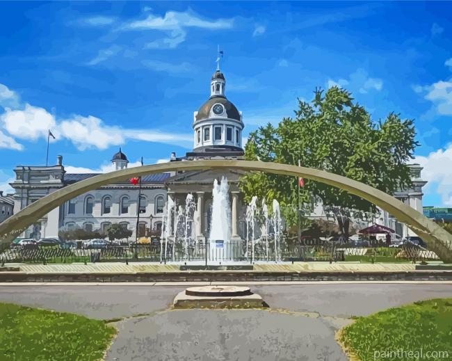 Kingston City Hall Painting By Numbers Kits