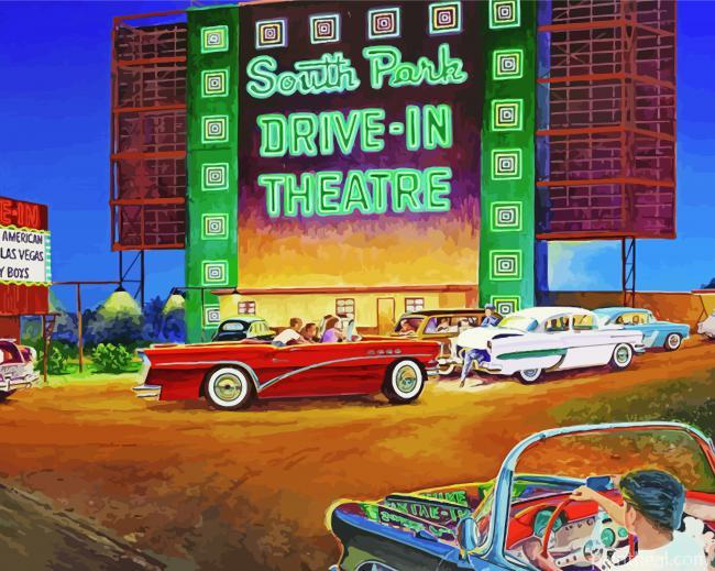 Dive In Theatre Painting By Numbers Kits