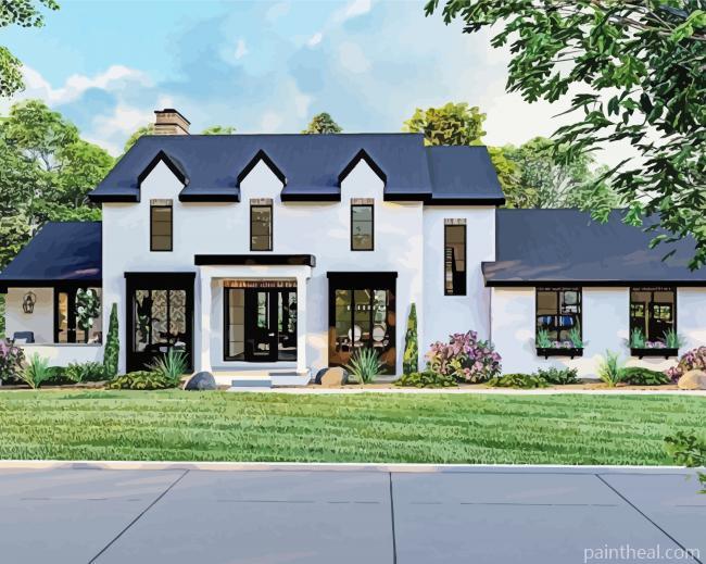 Southern Style Home Painting By Numbers Kits