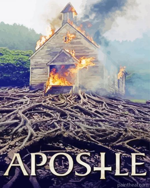 Apostle Movie Poster Painting By Numbers Kits