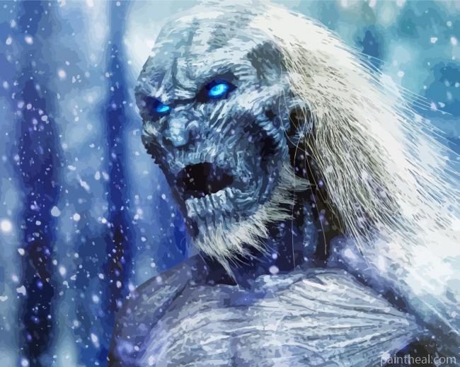 White Walker Painting By Numbers Kits