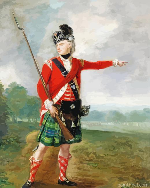 Highlander Man Painting By Numbers Kits