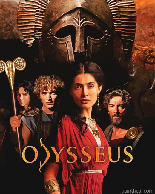 Odysseus Serie Poster Painting By Numbers Kits