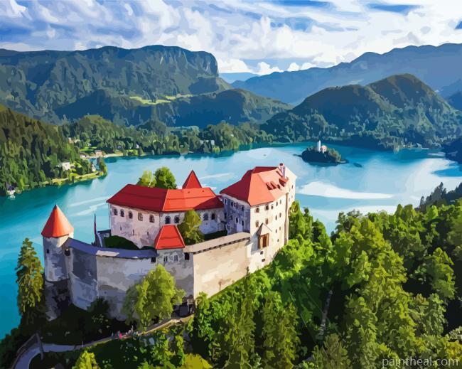 Europe Slovenia Painting By Numbers Kits