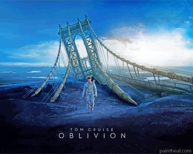 Oblivion Movie Poster Painting By Numbers Kits