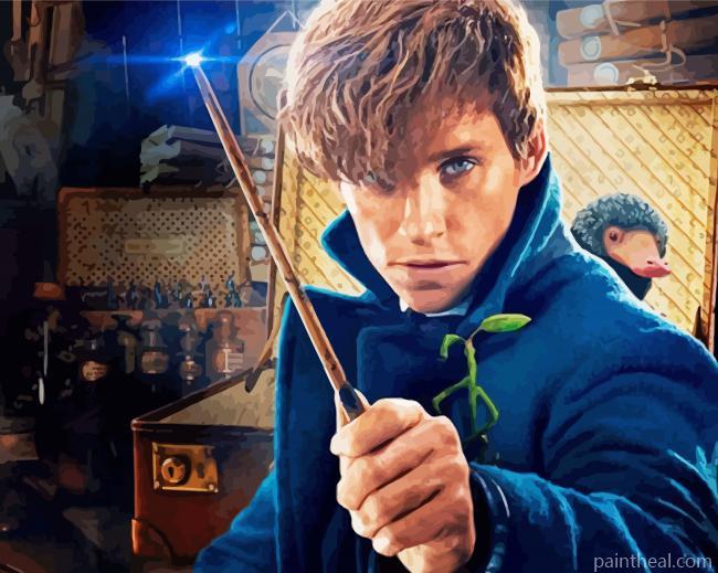 Newt Scamander Character Painting By Numbers Kits
