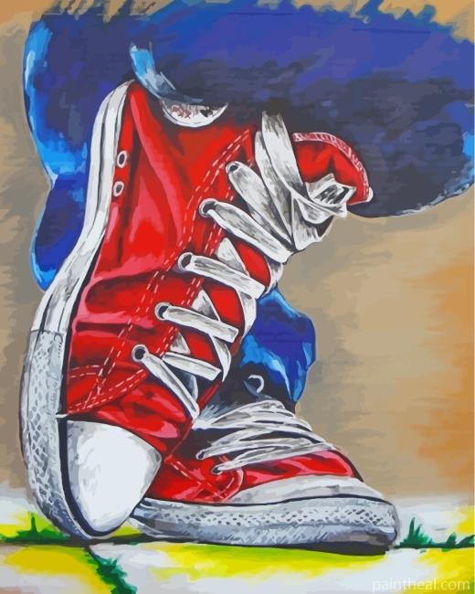 Converse Art Painting By Numbers Kits