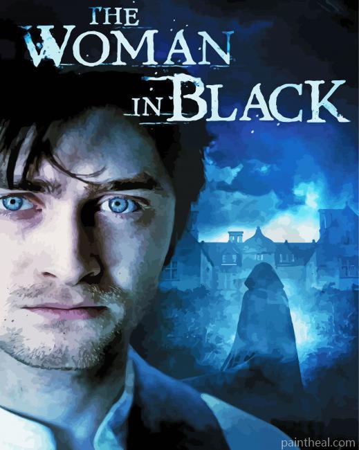 The Woman In Black Painting By Numbers Kits