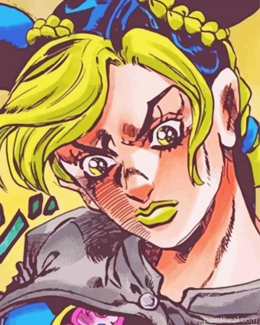Jolyne Artwork Painting By Numbers Kits