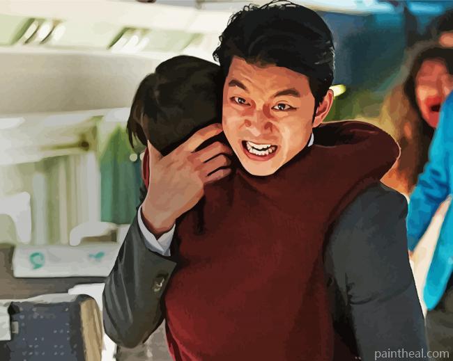 Gong Yoo Train To Busan Painting By Numbers Kits