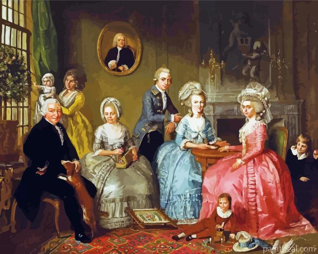 Aristocraty People Painting By Numbers Kits