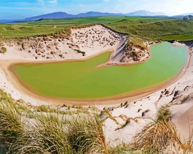 Faraid Head Dune Lagoon Painting By Numbers Kits
