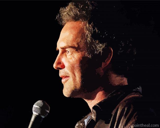 Norm Macdonald Side Face Painting By Numbers Kits