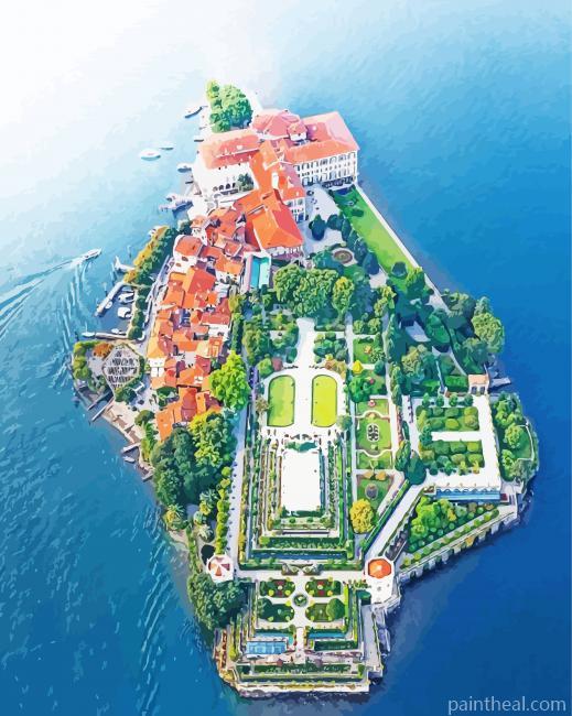 Isola Bella Overhead Painting By Numbers Kits