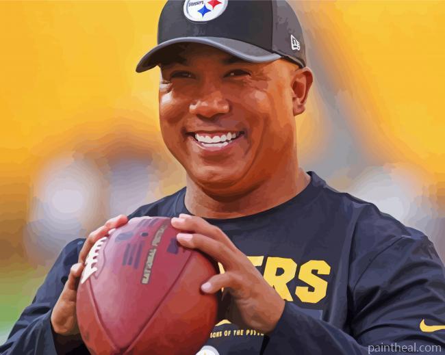 Football Coach Hines Painting By Numbers Kits