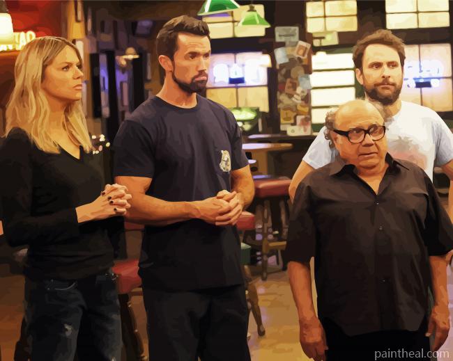 It's Always Sunny In Philadelphia Painting By Numbers Kits