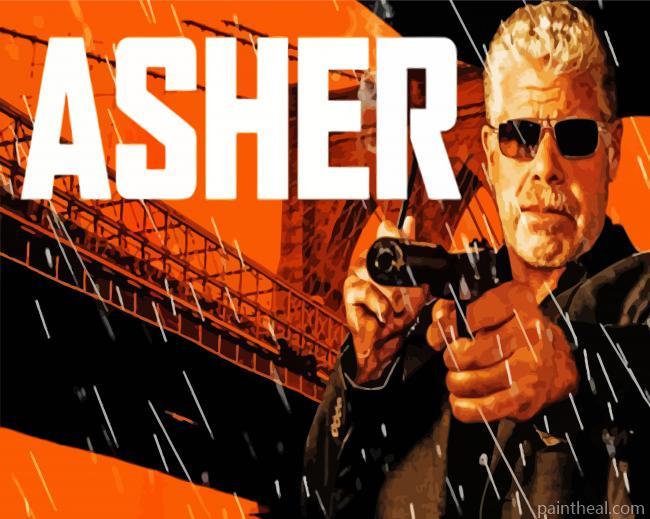 Asher Movie Poster Painting By Numbers Kits
