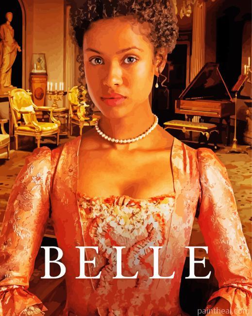 Dido Belle Movie Poster Painting By Numbers Kits