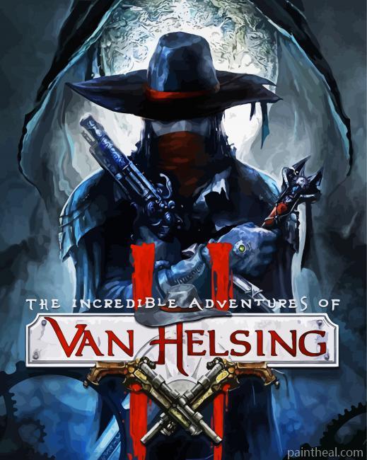 Van Helsing Horror Movie Painting By Numbers Kits