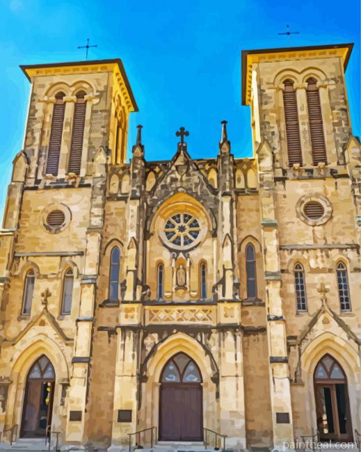 San Fernando Cathedral Painting By Numbers Kits