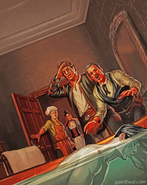 Murder Painting By Numbers Kits