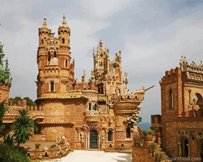 Colomares Monument Painting By Numbers Kits