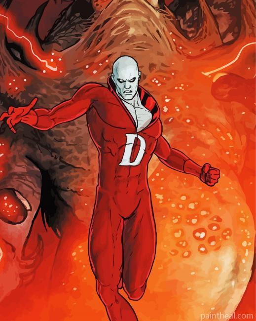 Deadman Cartoon Painting By Numbers Kits