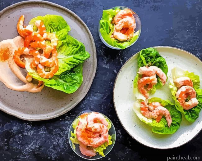 Delicious Prawn Cocktail Painting By Numbers Kits