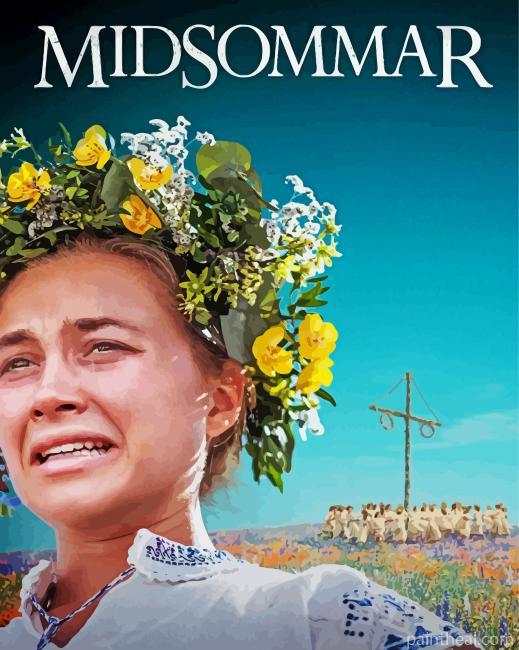 Midsommar Movie Poster Painting By Numbers Kits
