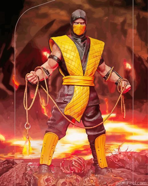 Aesthetic Mortal Combat Art (Copy) Painting By Numbers Kits