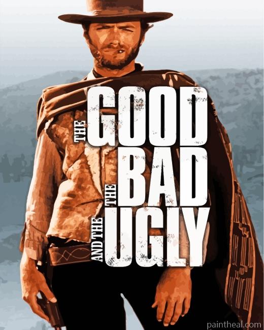 The Good The Bad And The Ugly Painting By Numbers Kits