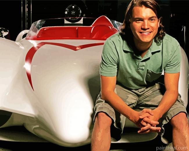 SPEED RACER Movie Character Painting By Numbers Kits