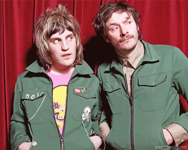 Mighty Boosh Characters Painting By Numbers Kits