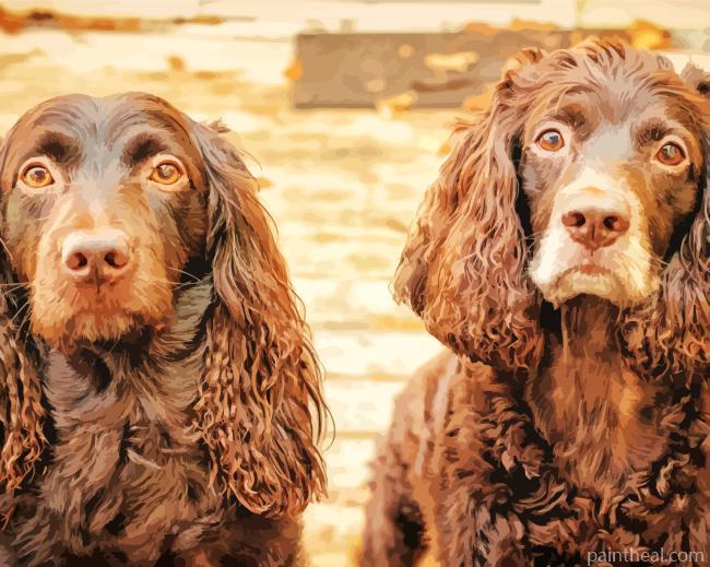 Boykin Spaniel Painting By Numbers Kits