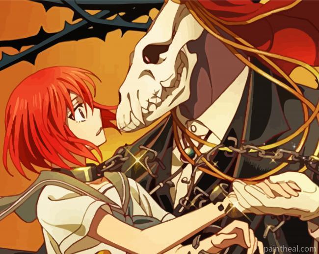 Aesthetic Magus Bride Art Painting By Numbers Kits
