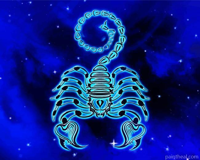 Scorpio Zodiac Painting By Numbers Kits
